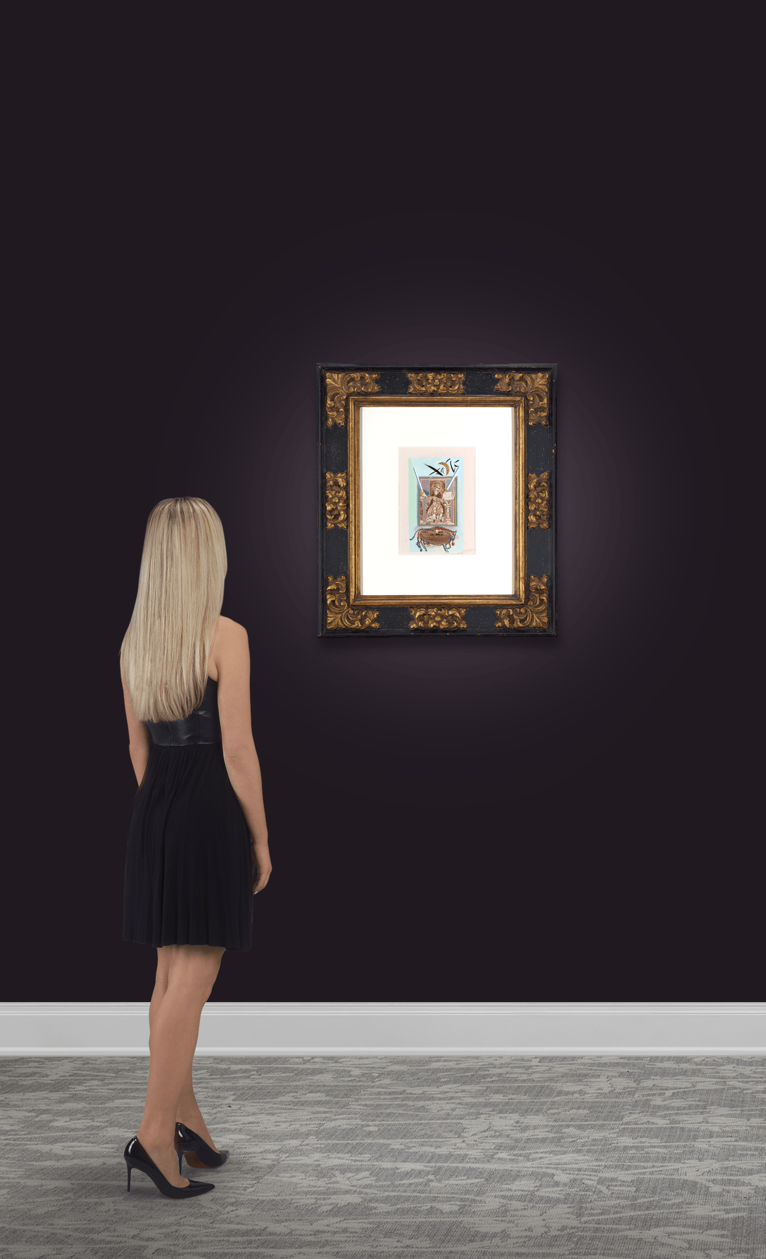 Two of Swords by Salvador Dalí