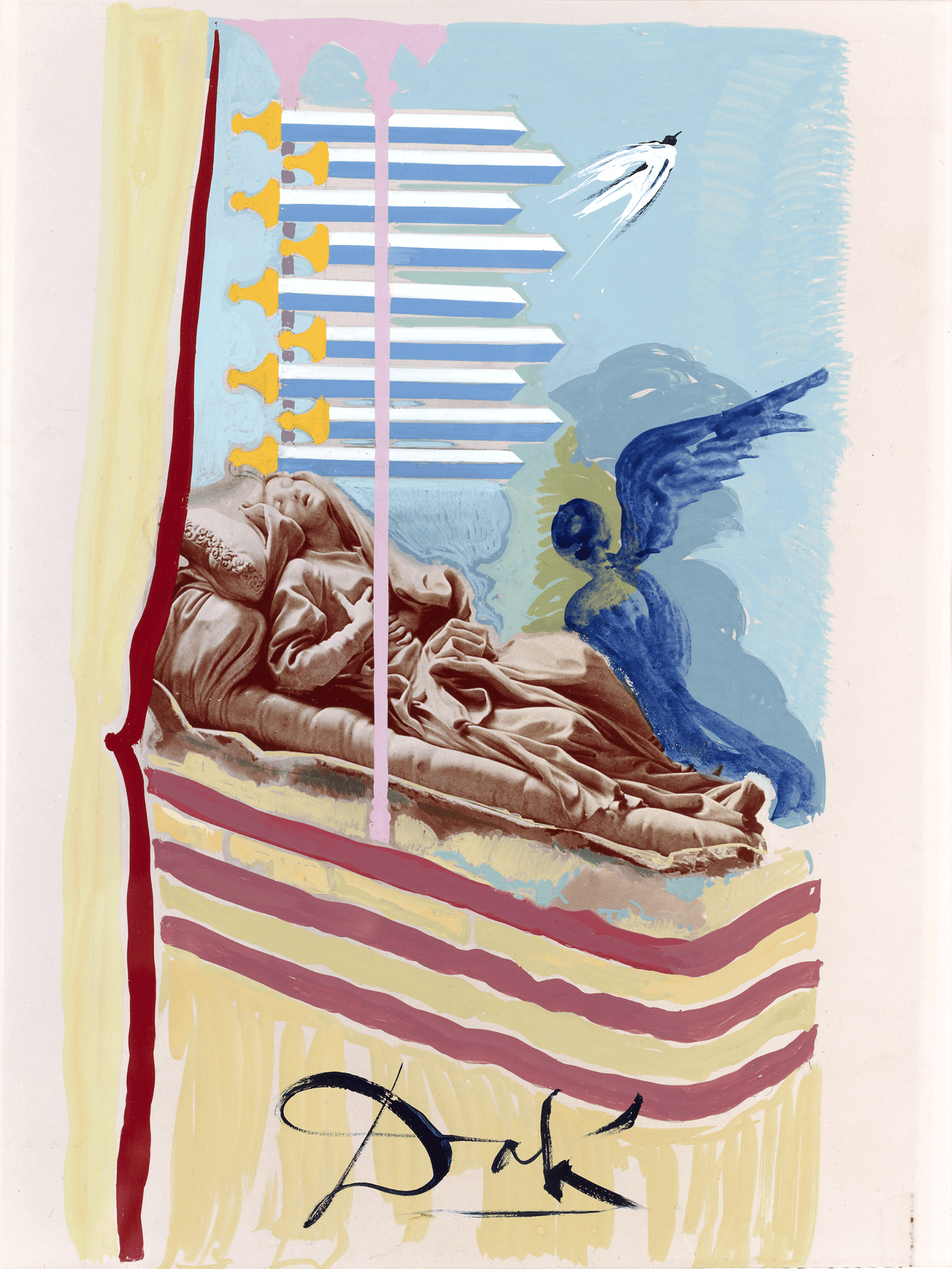 Nine of Swords by Salvador Dalí