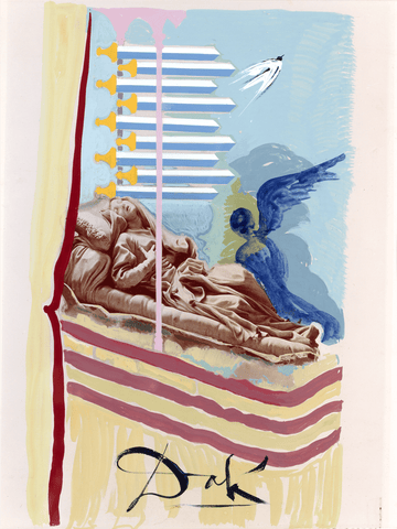 Nine of Swords by Salvador Dalí