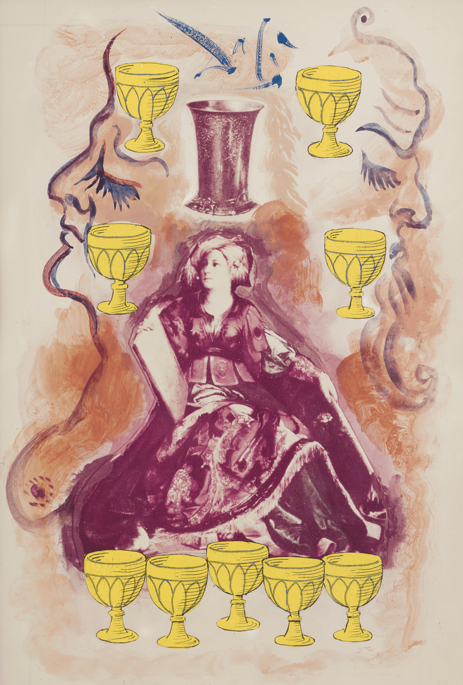 Nine of Cups by Salvador Dalí | M.S. Rau Nine of Cups by Salvador Dalí | M.S. Rau