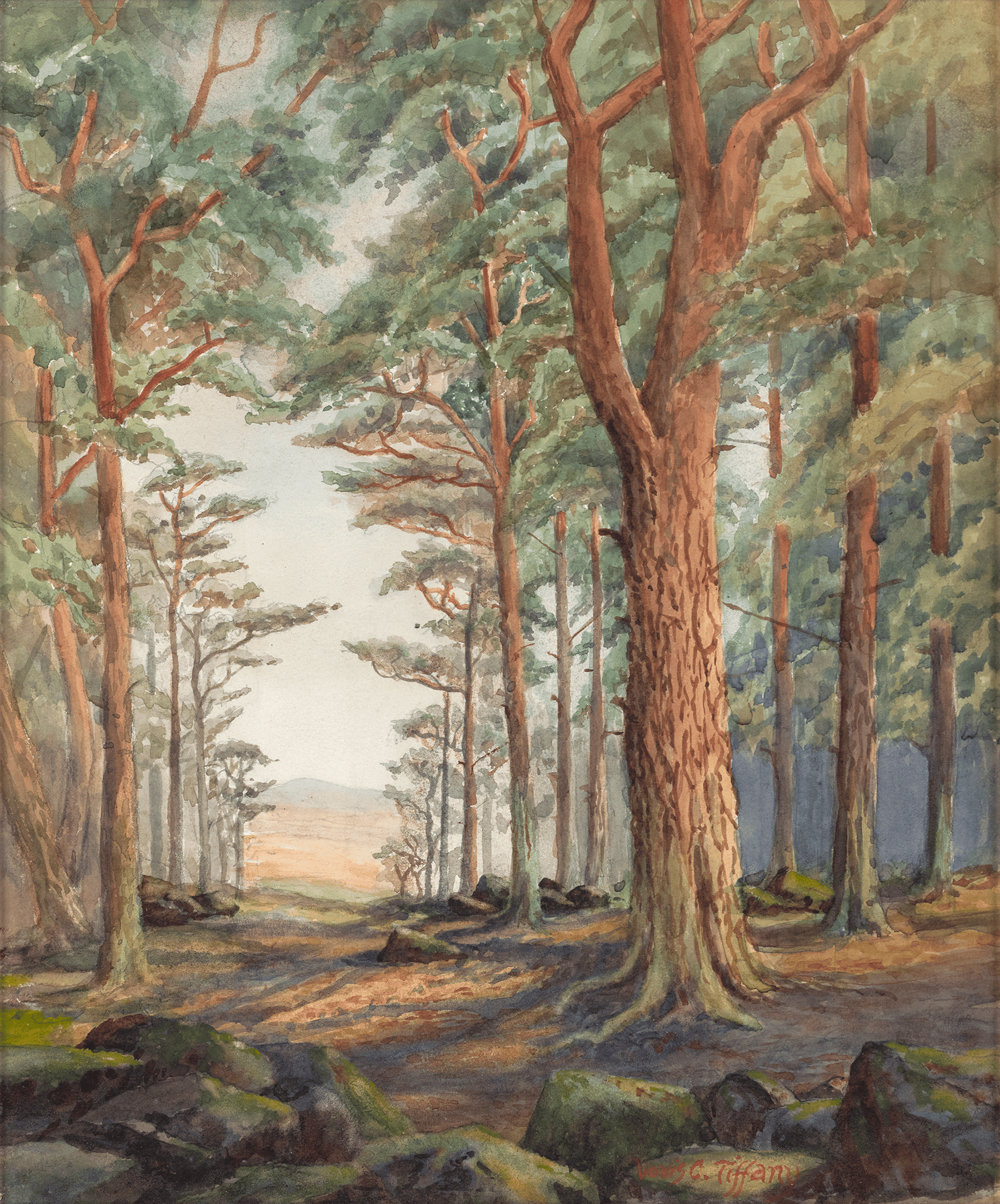 White Mountains of New Hampshire by Louis Comfort Tiffany