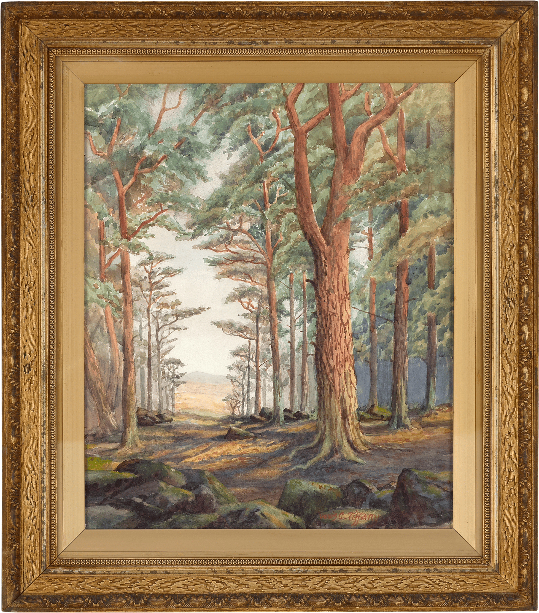 White Mountains of New Hampshire by Louis Comfort Tiffany