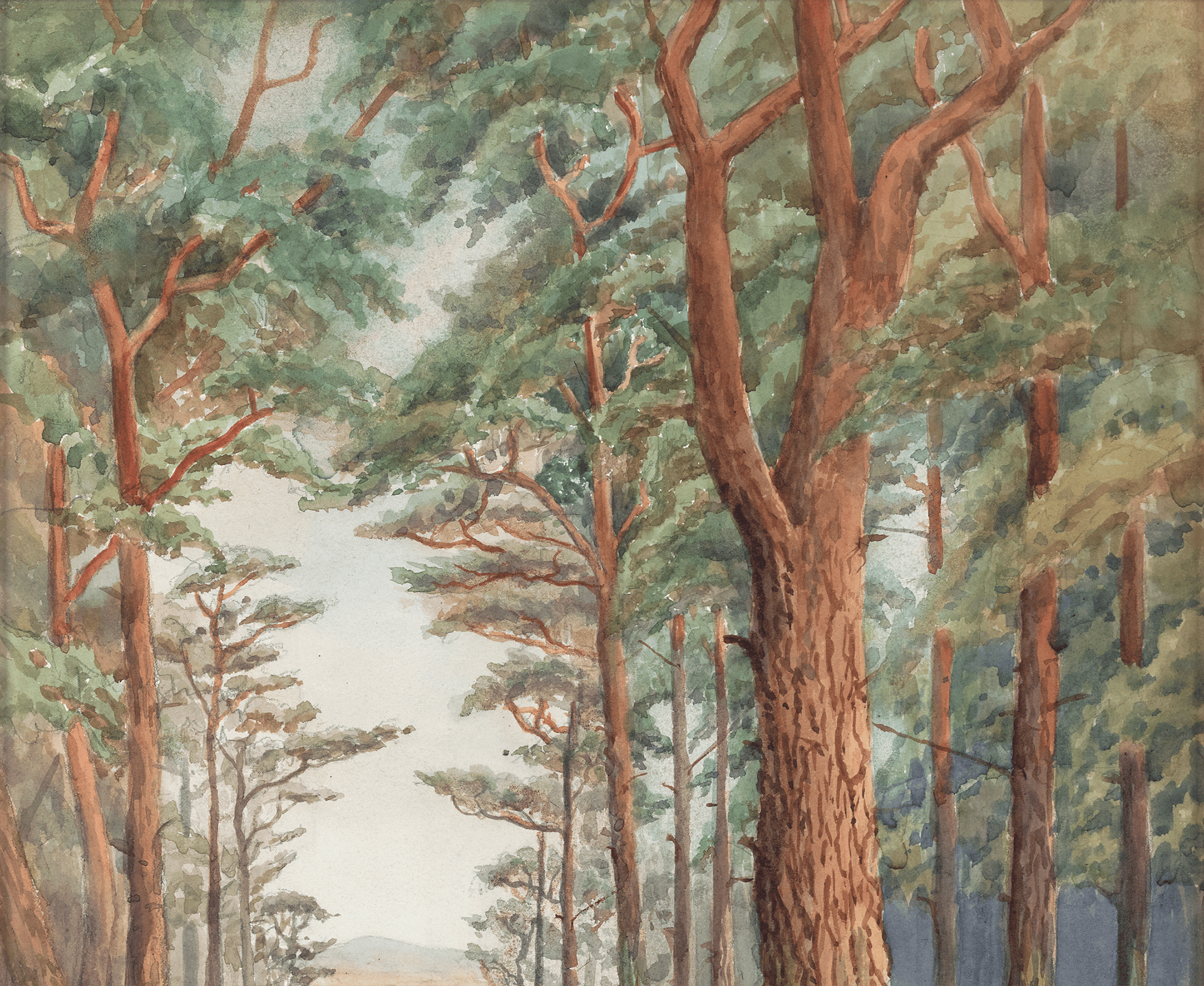 White Mountains of New Hampshire by Louis Comfort Tiffany