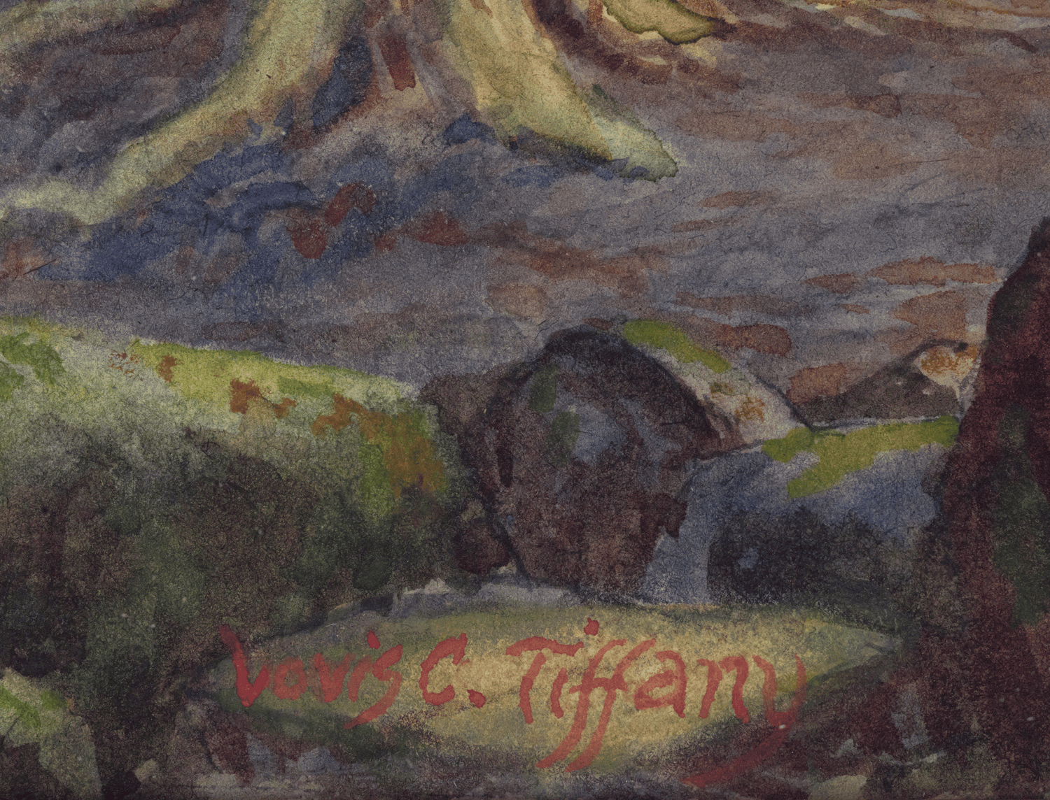 White Mountains of New Hampshire by Louis Comfort Tiffany