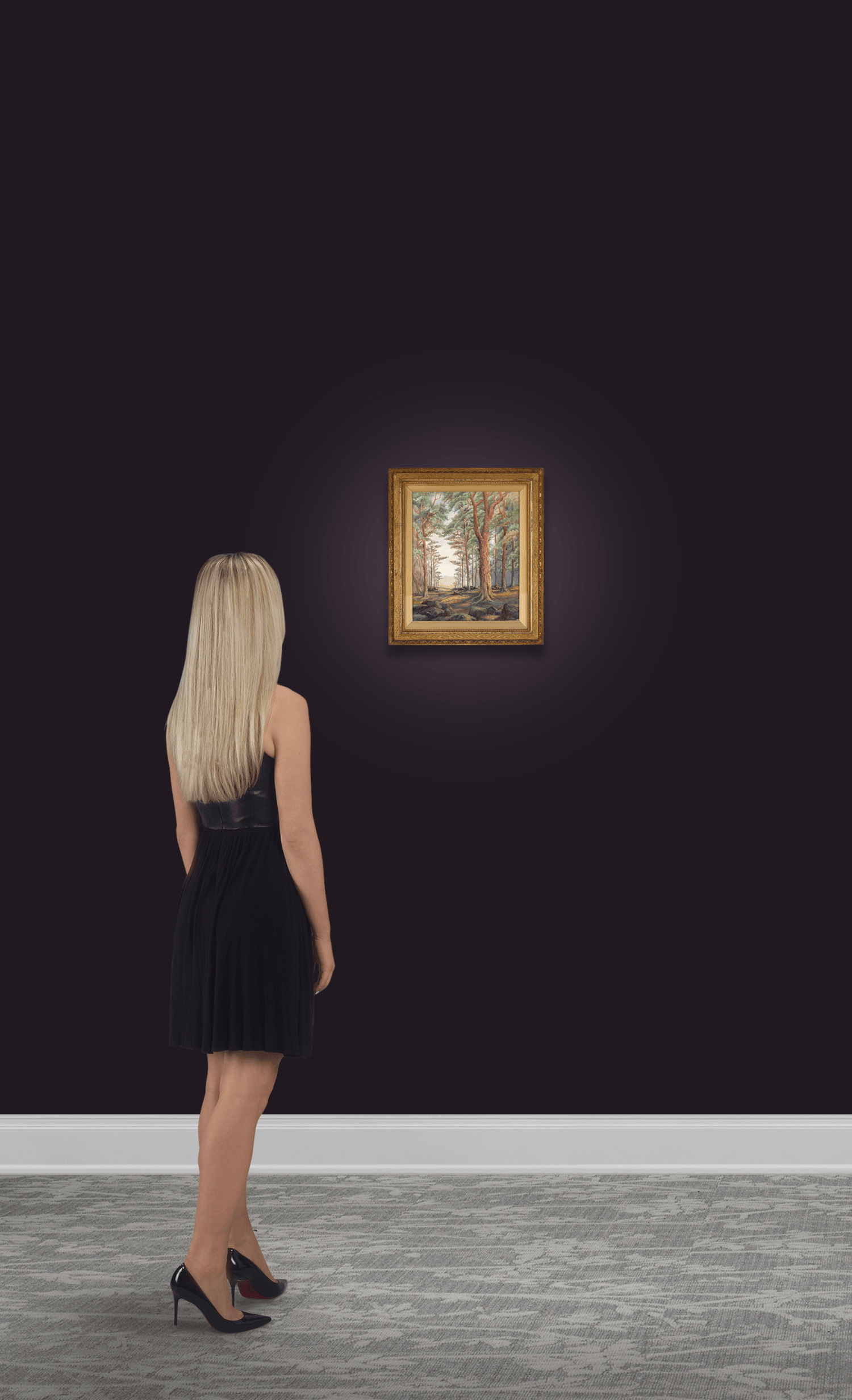 White Mountains of New Hampshire by Louis Comfort Tiffany