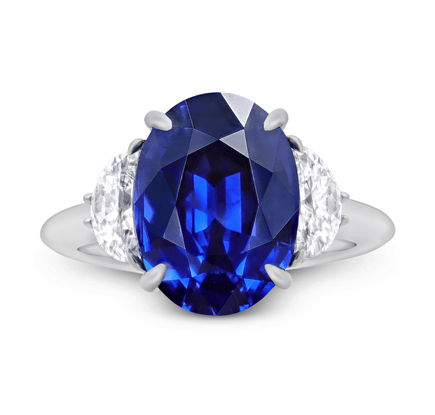 Sapphire Ring, 6.37 Carats