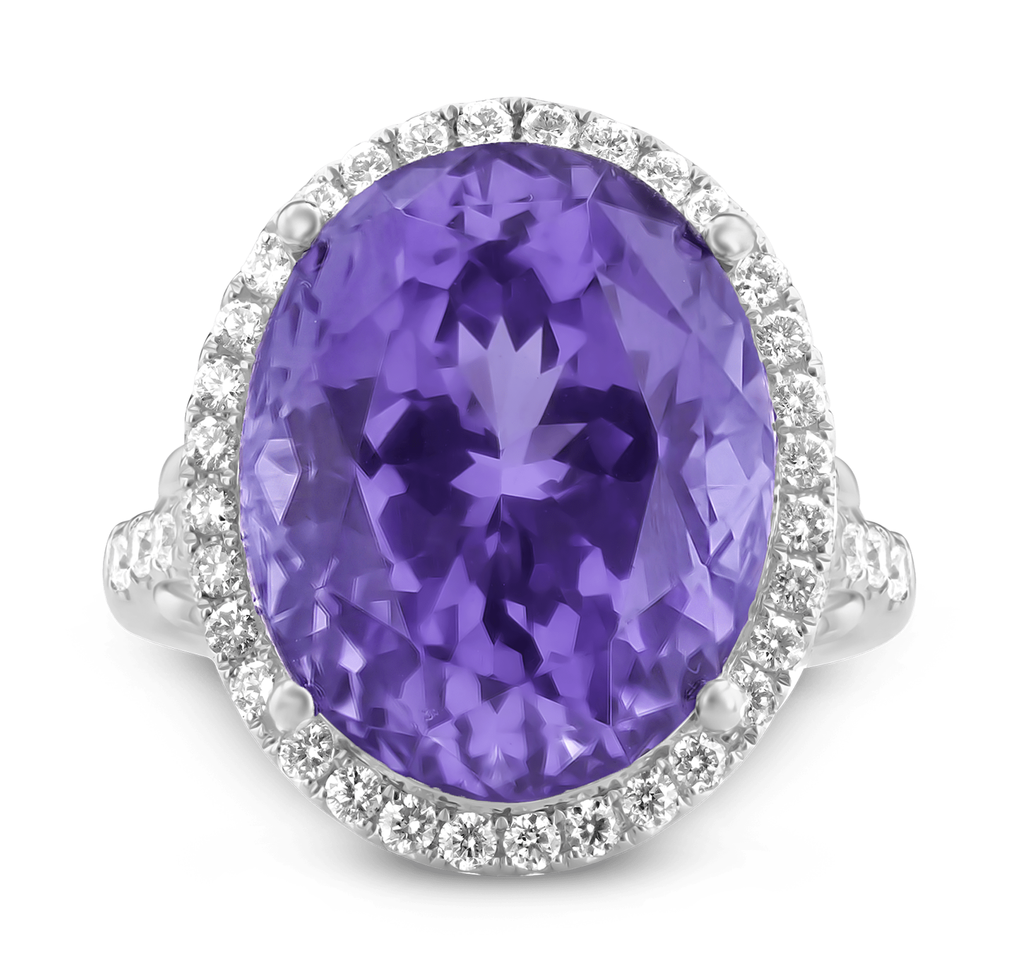 Ceylon Color-Change Spinel Ring, 15.35 Carats