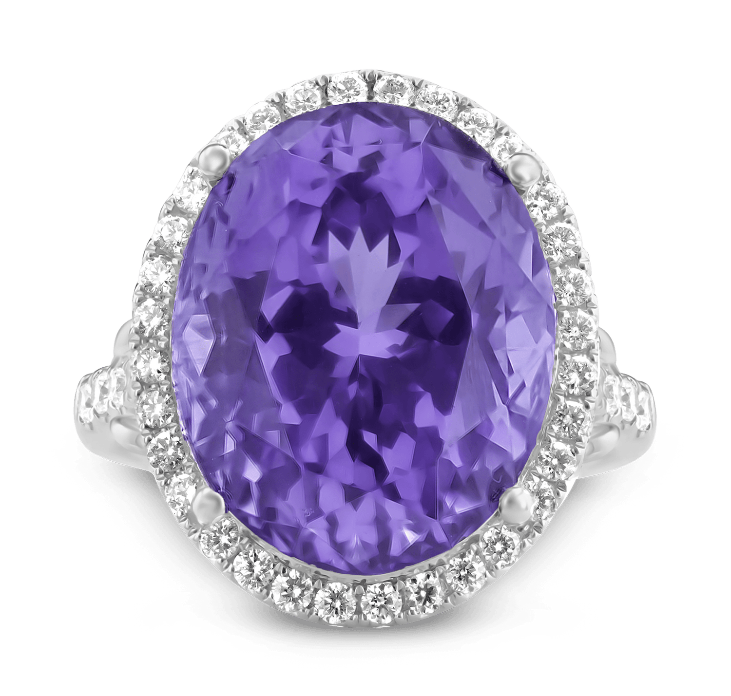 Ceylon Color-Change Spinel Ring, 15.35 Carats