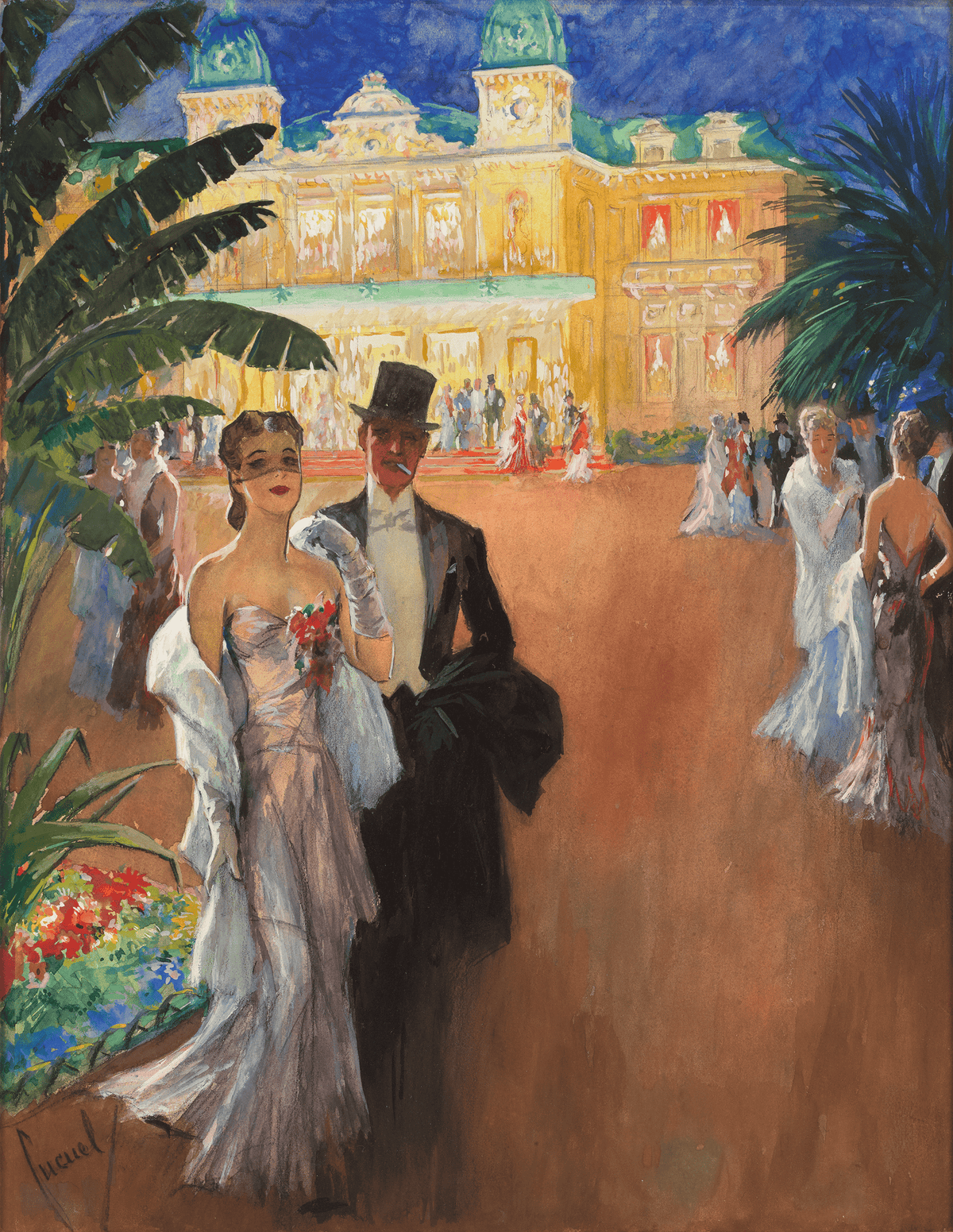 Edward Rau Le Casino de Monte-Carlo by Edward Cucuel | M.S. Rau