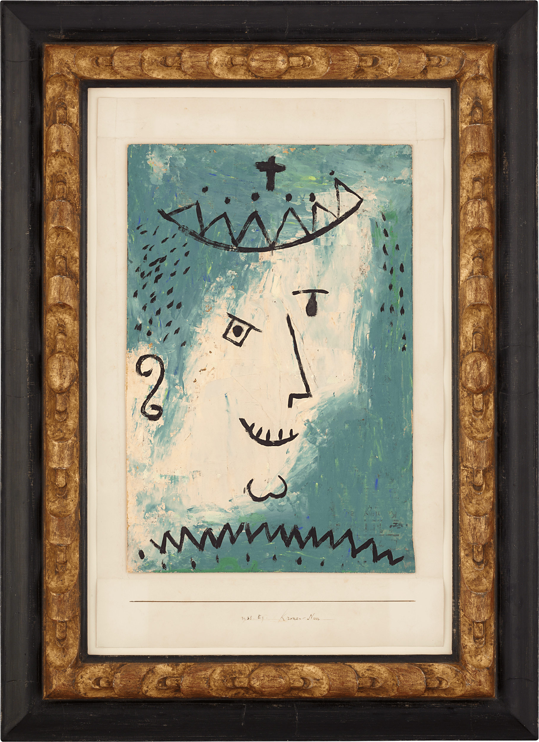 Kronen-Narr by Paul Klee