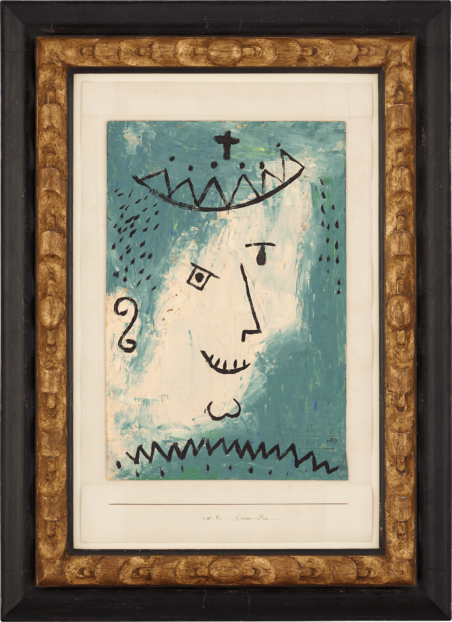 Kronen-Narr by Paul Klee