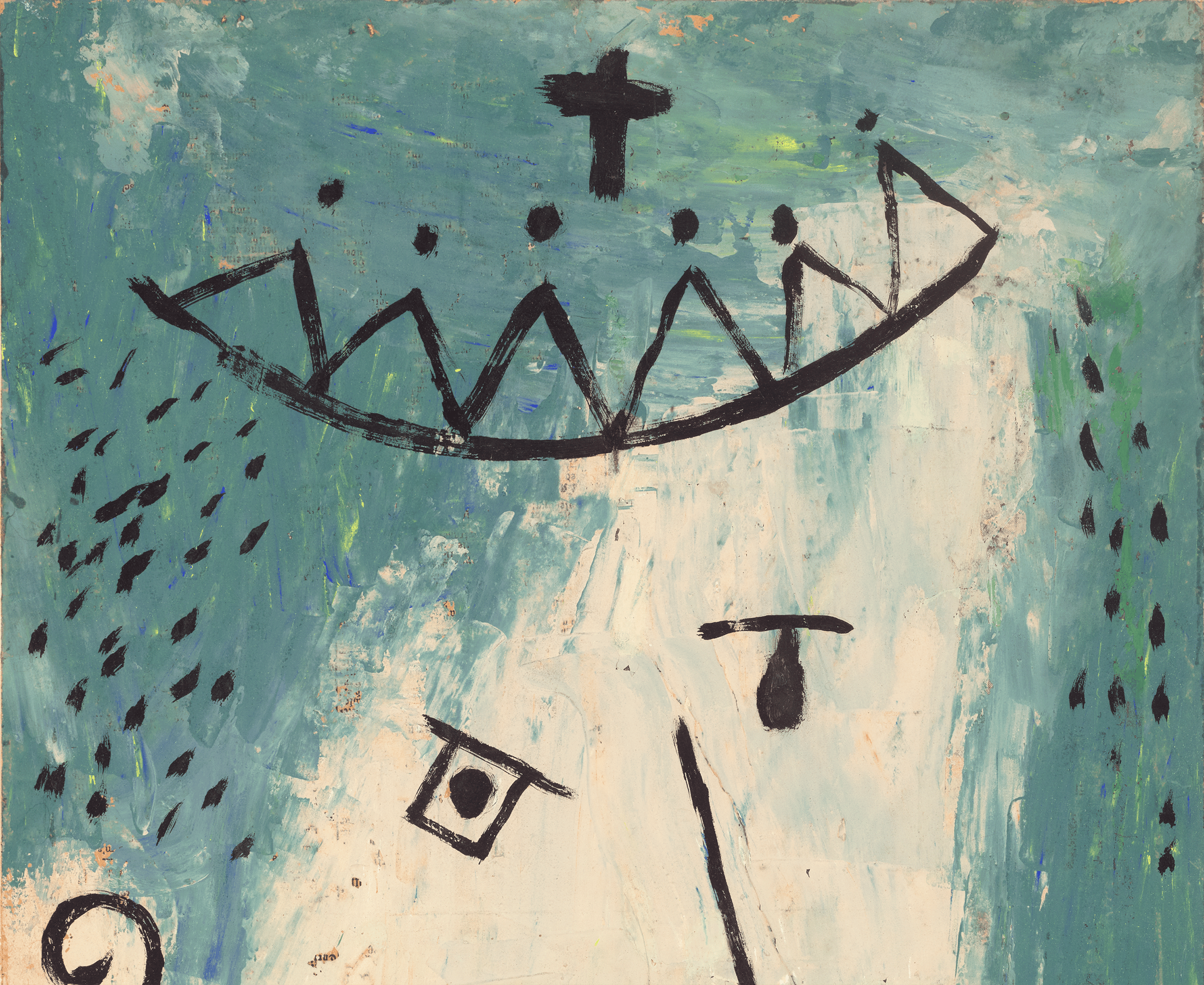 Kronen-Narr by Paul Klee