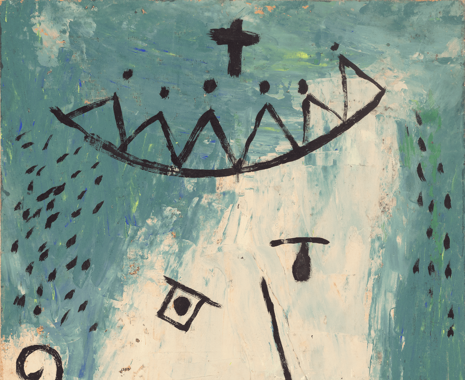 Kronen-Narr by Paul Klee