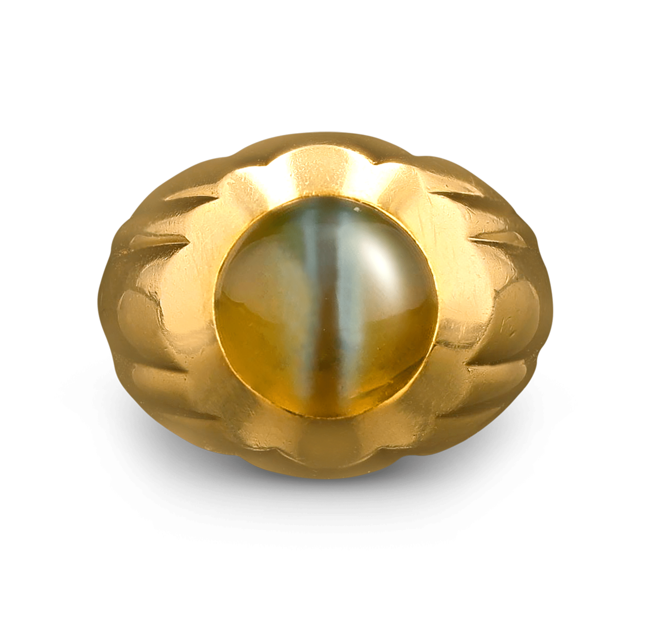Cartier Cat's Eye Chrysoberyl Ring, 7.50 Carats