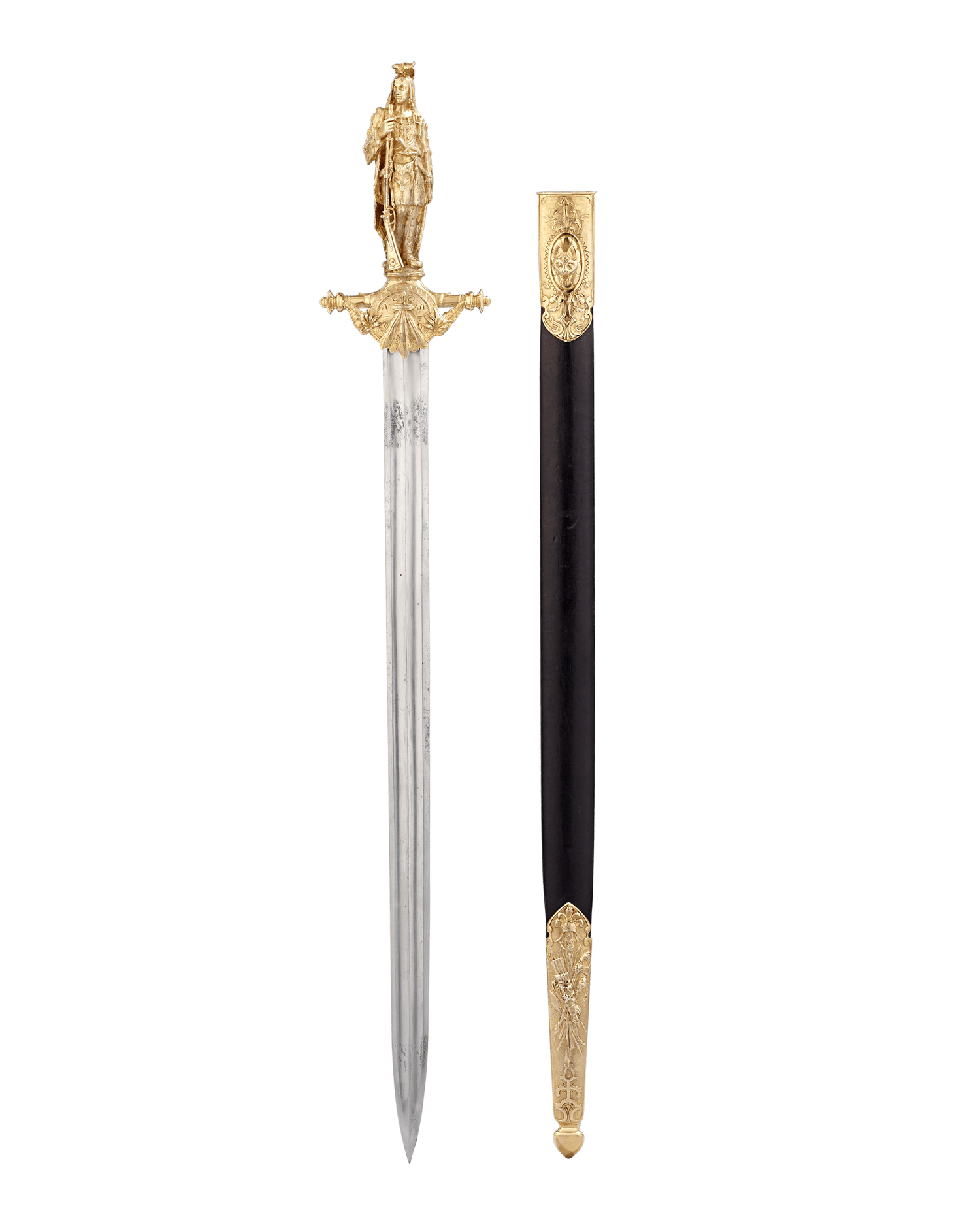 French Gilded Sword