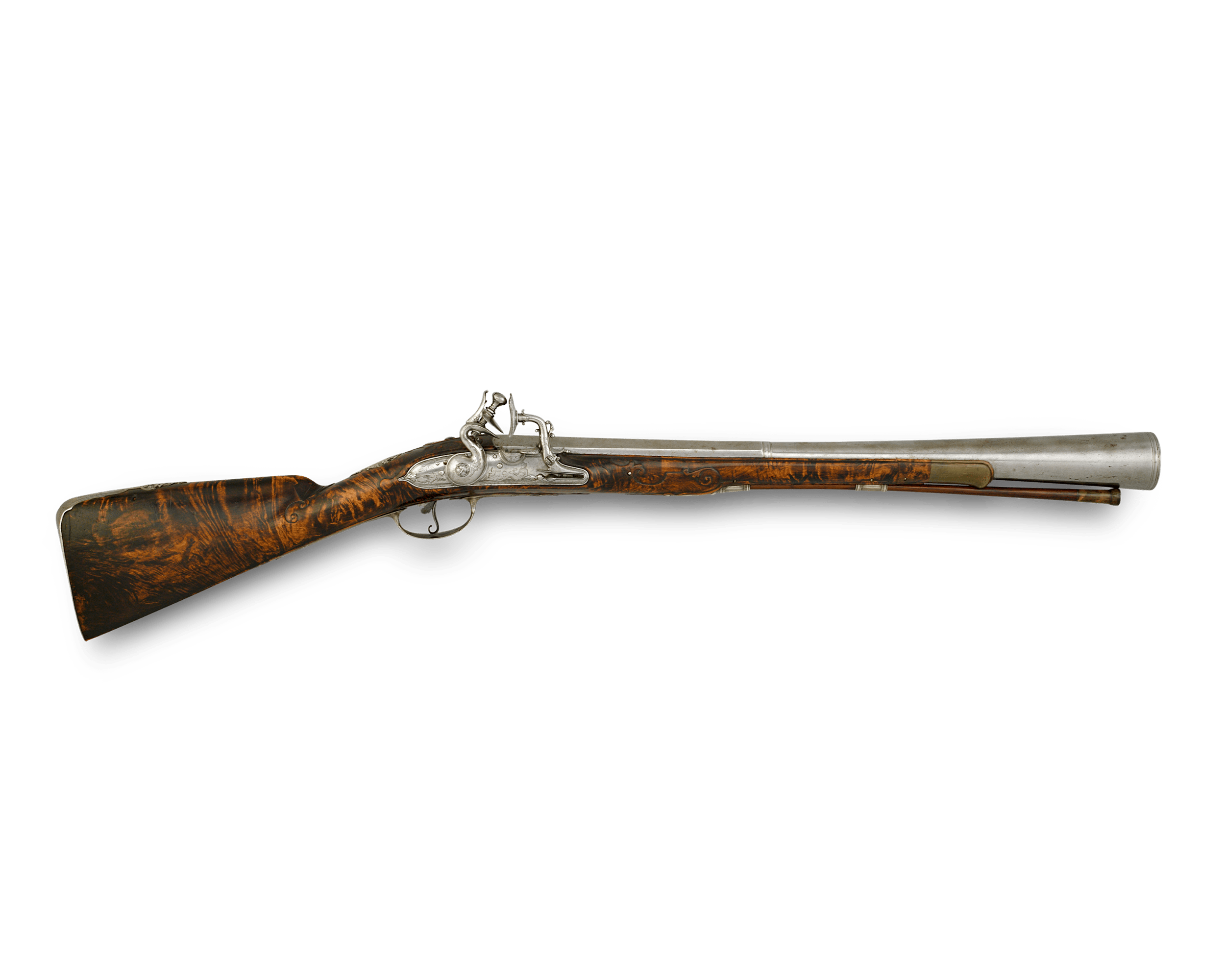 Silver-Mounted Italian Snaphaunce Blunderbuss