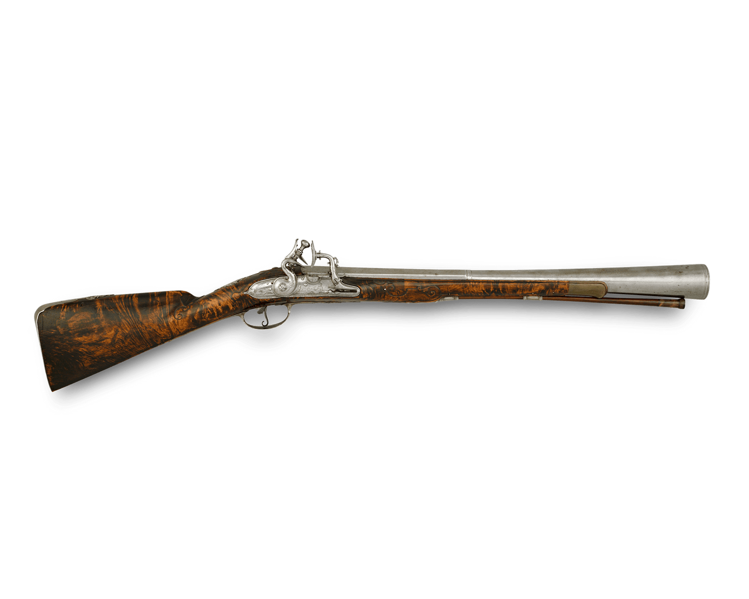 Silver-Mounted Italian Snaphaunce Blunderbuss