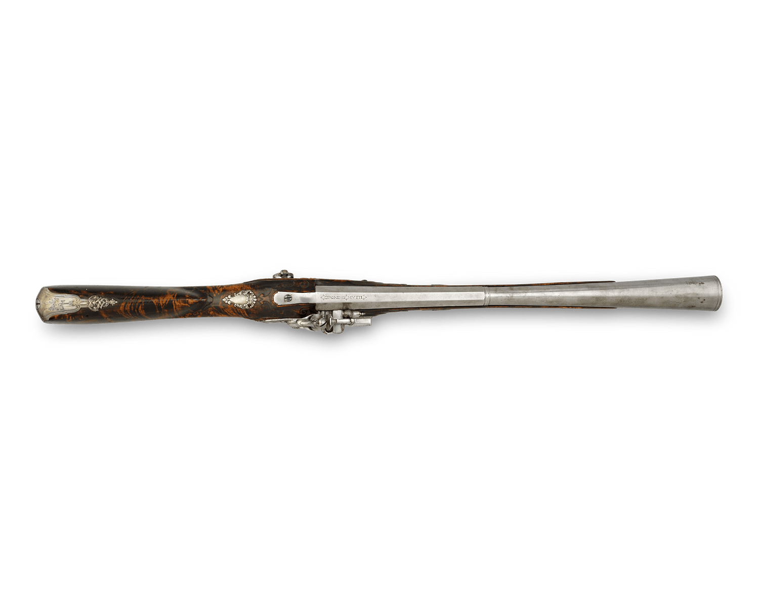 Silver-Mounted Italian Snaphaunce Blunderbuss