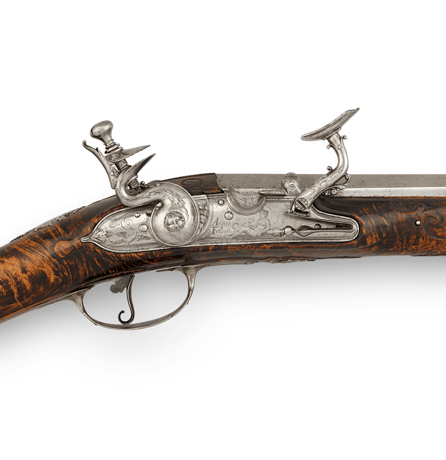 Silver-Mounted Italian Snaphaunce Blunderbuss