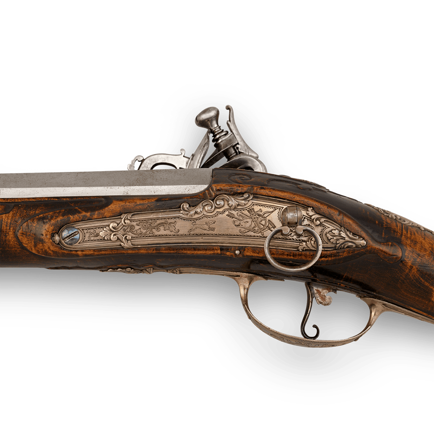 Silver-Mounted Italian Snaphaunce Blunderbuss