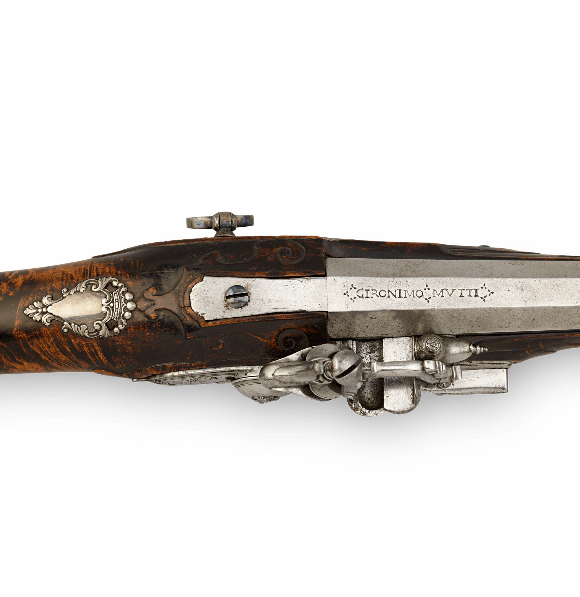 Silver-Mounted Italian Snaphaunce Blunderbuss