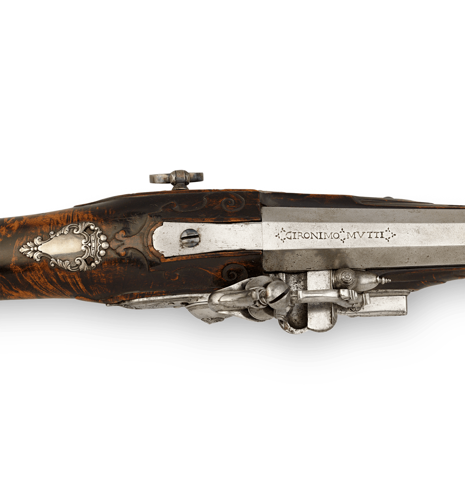 Silver-Mounted Italian Snaphaunce Blunderbuss