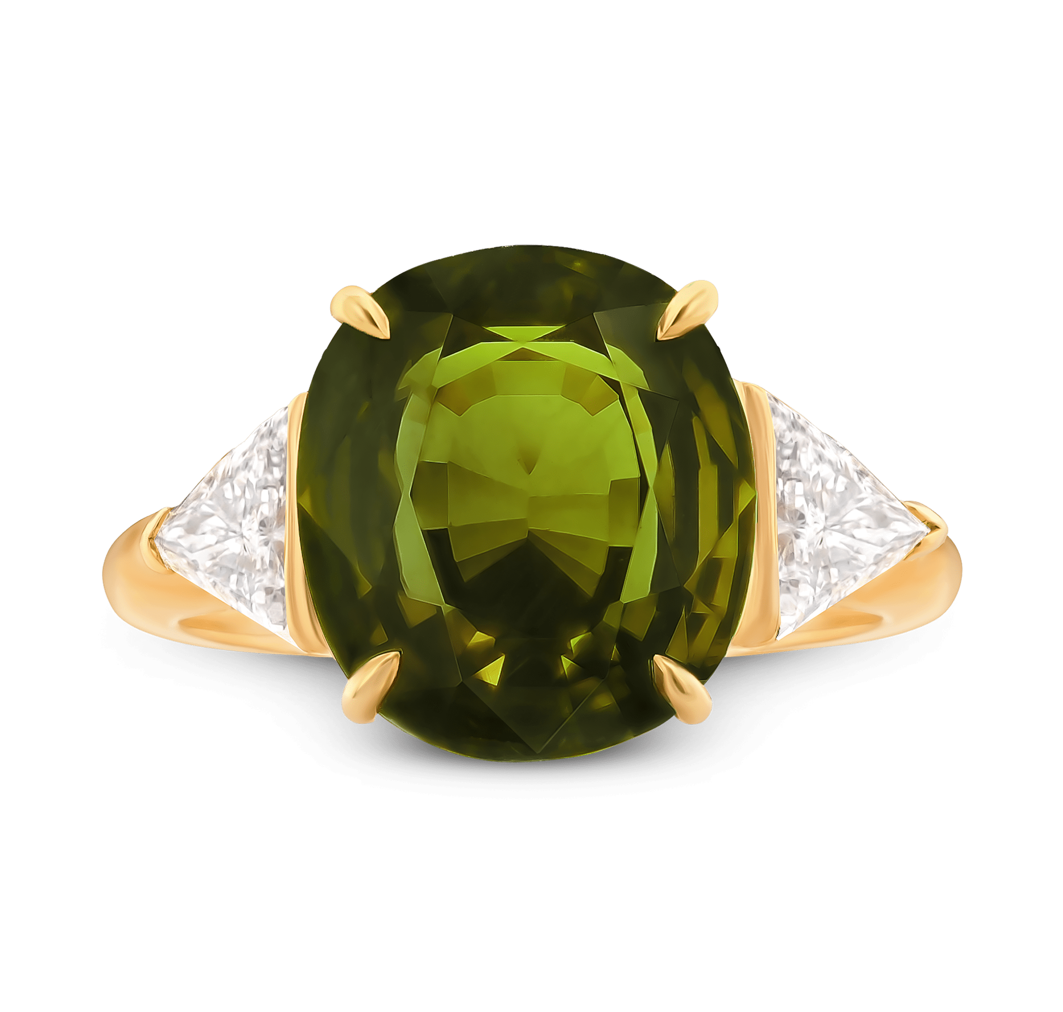 Color-Change Ceylon Alexandrite Ring, 7.94 Carats