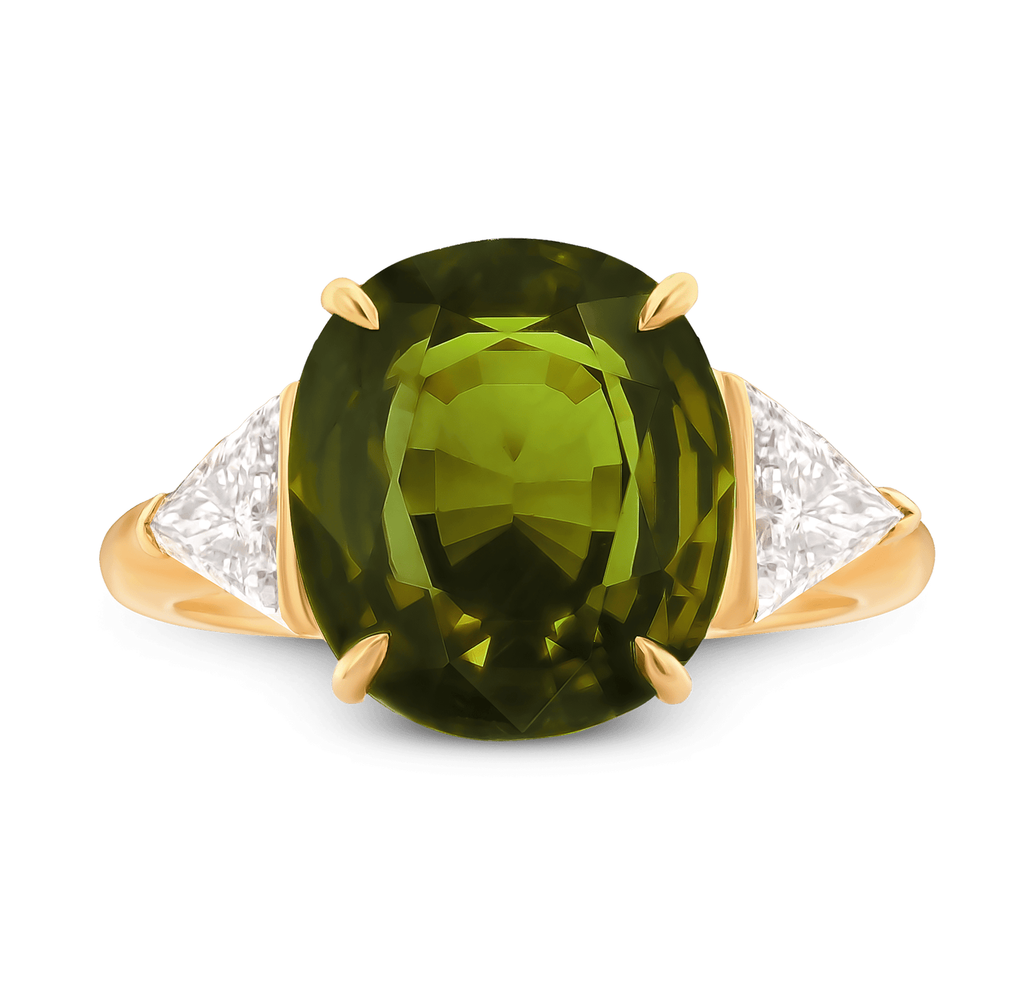 Color-Change Ceylon Alexandrite Ring, 7.94 Carats