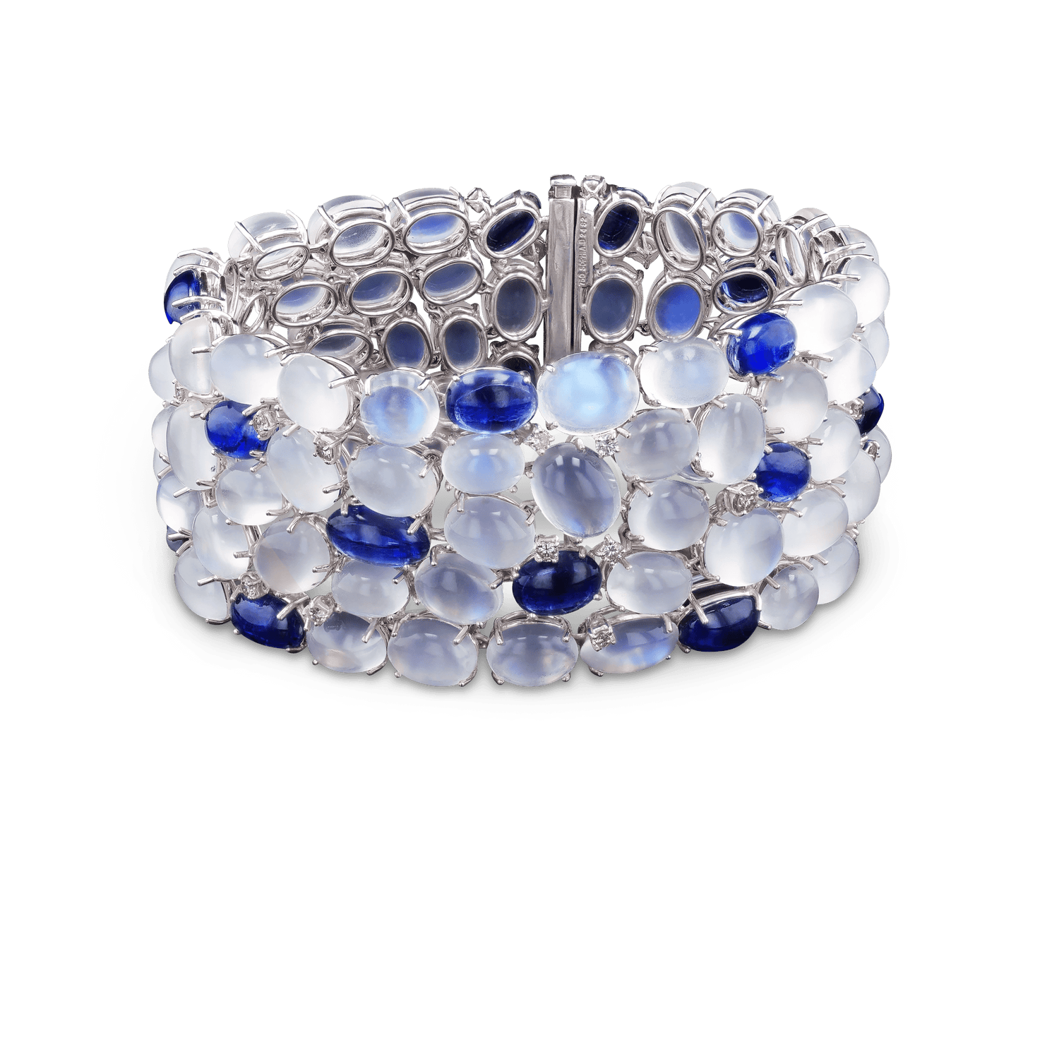 Sophia D. Moonstone and Sapphire Bracelet, 25.00 Carats