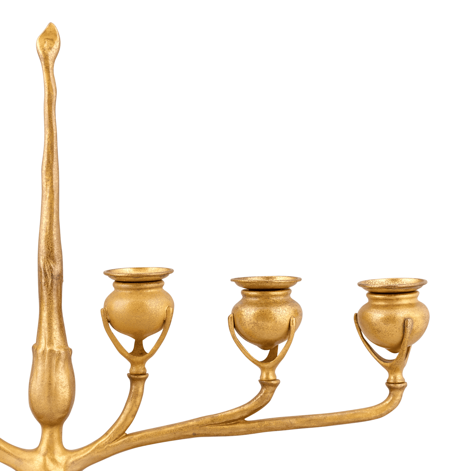 Tiffany Studios Gilt-Bronze Six-Light Candelabra