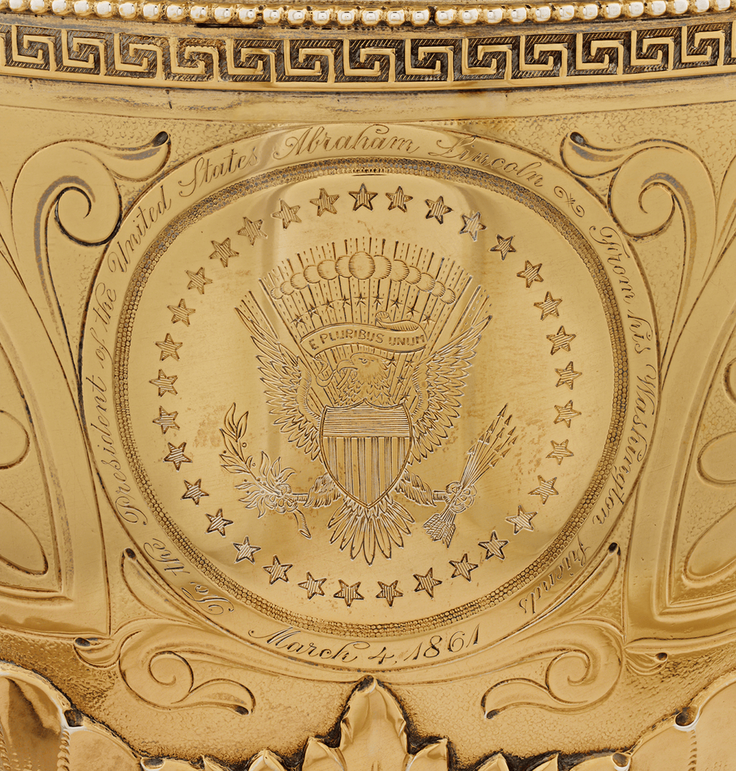 Tiffany & Co. Ewer Presented to President Lincoln