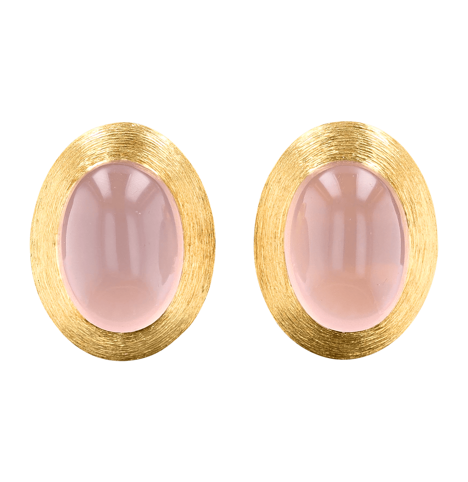 Henry Dunay Rose Quartz Sabi Earrings