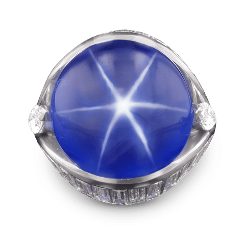Van Cleef & Arpels Ceylon Star Sapphire Ring, 50.00 Carats