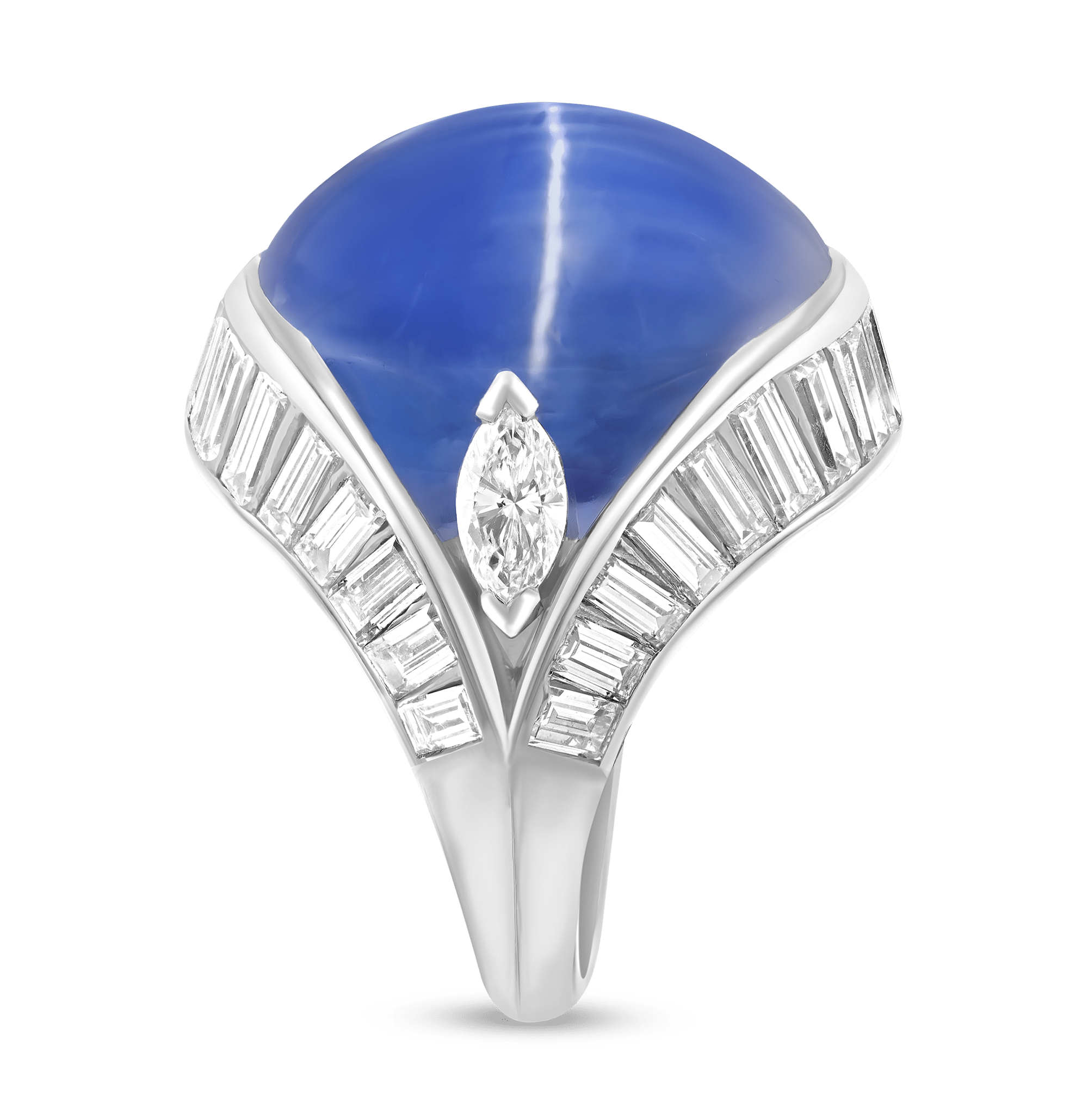 Van Cleef & Arpels Ceylon Star Sapphire Ring, 50.00 Carats
