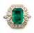 Colombian Emerald Ring, 4.04 Carats