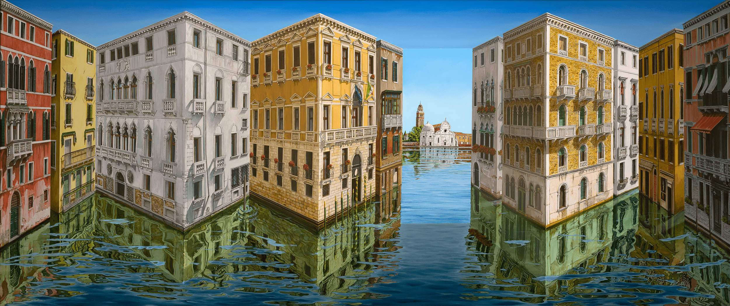 Writ on Water by Patrick Hughes