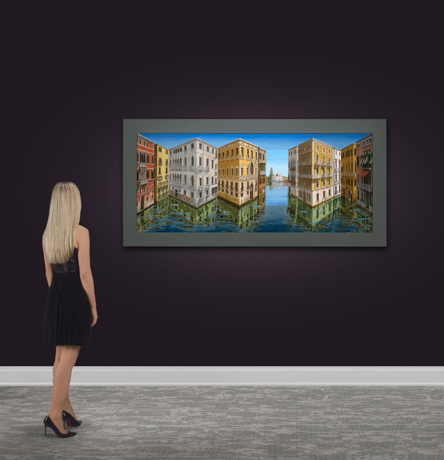 Writ on Water by Patrick Hughes