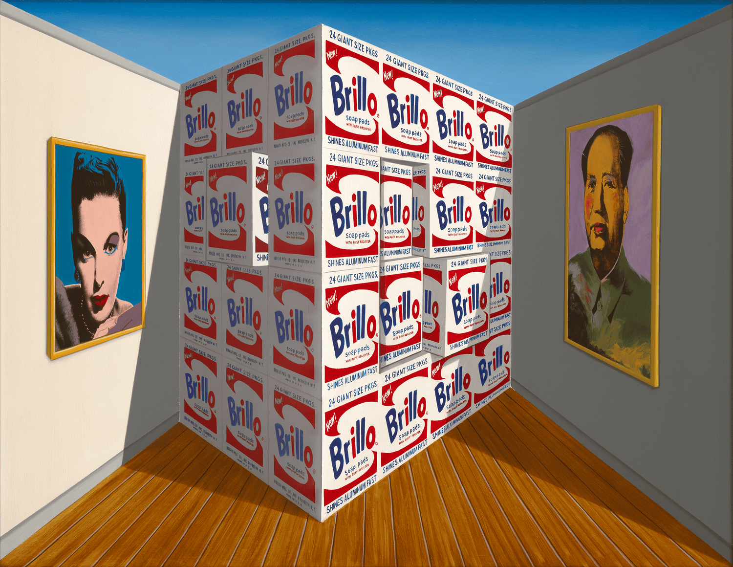 Warholed by Patrick Hughes