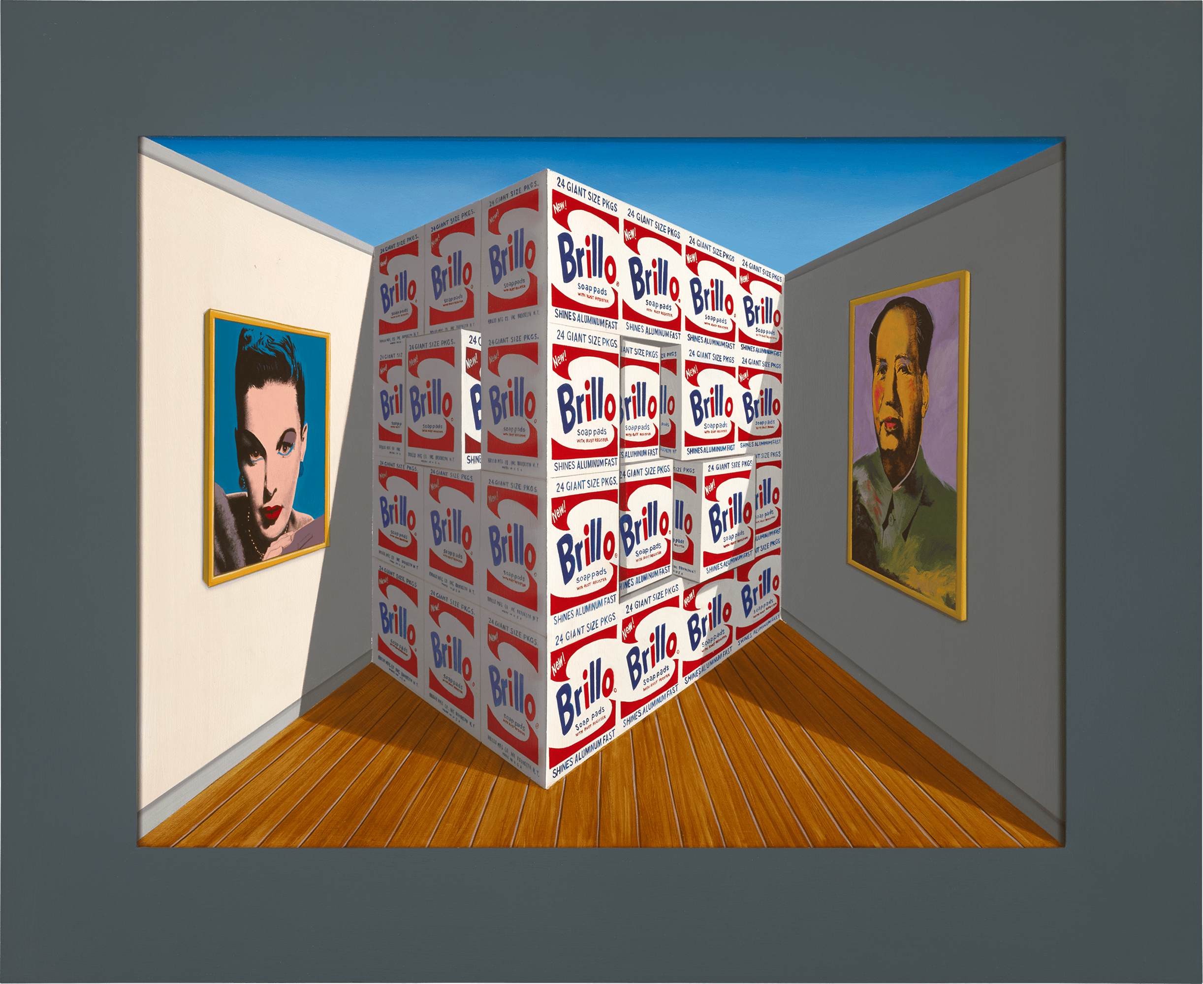 Warholed by Patrick Hughes