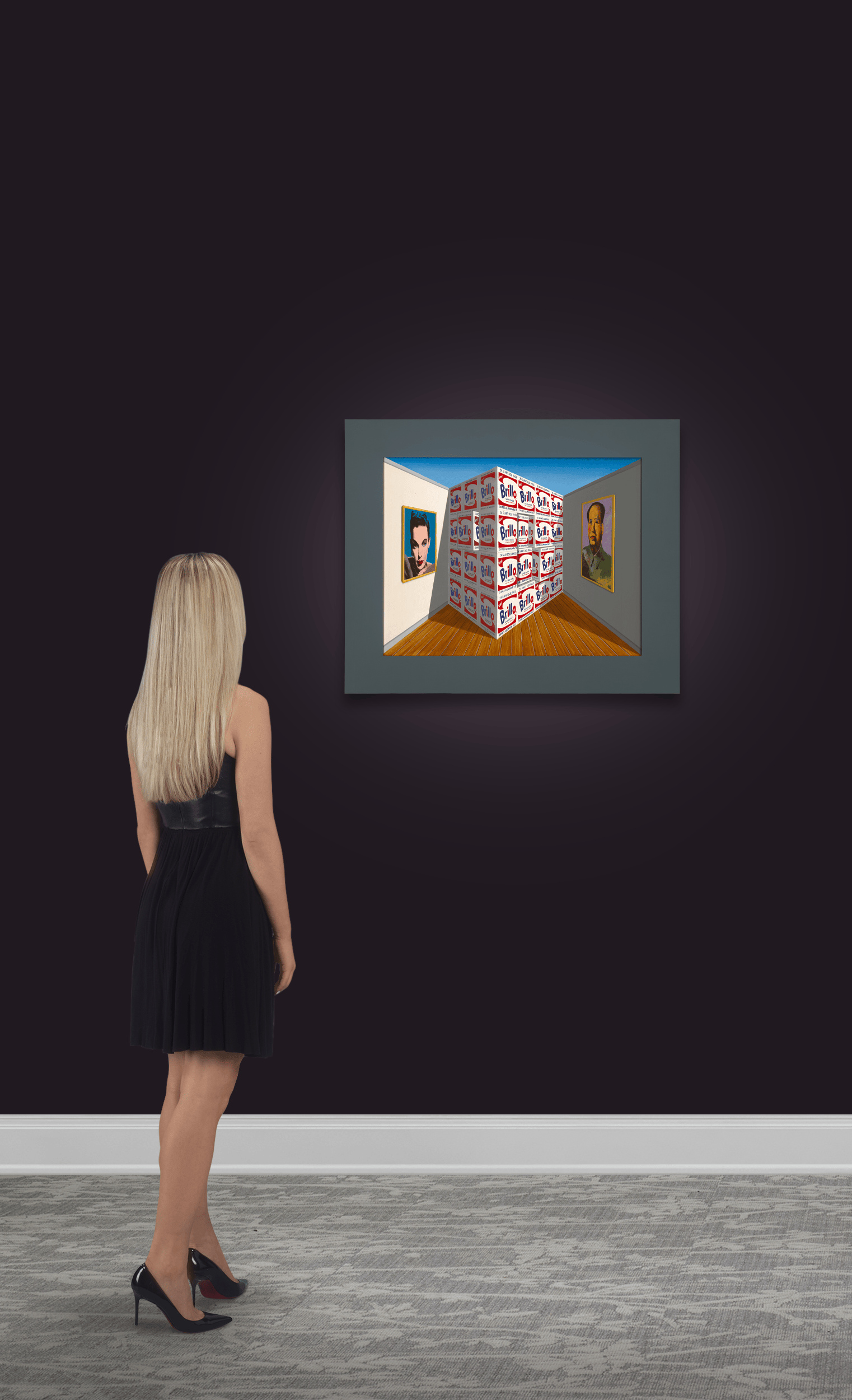 Warholed by Patrick Hughes