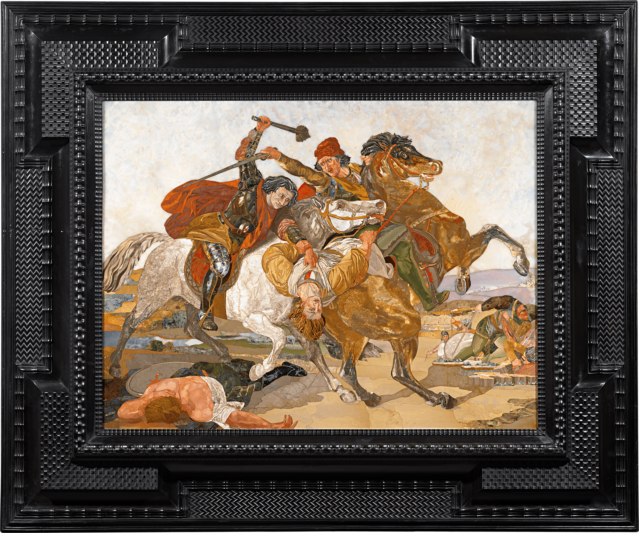 The Battle of Anghiari by Enrico Bosi