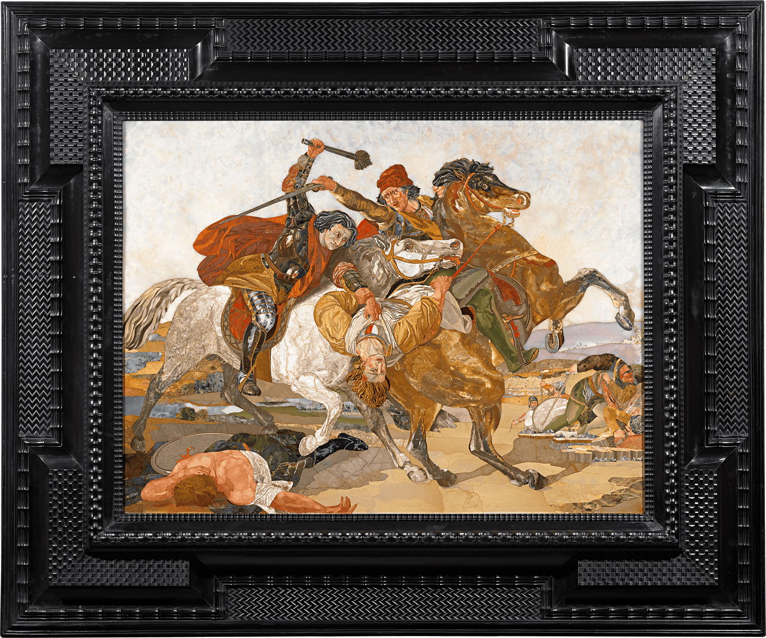 The Battle of Anghiari by Enrico Bosi