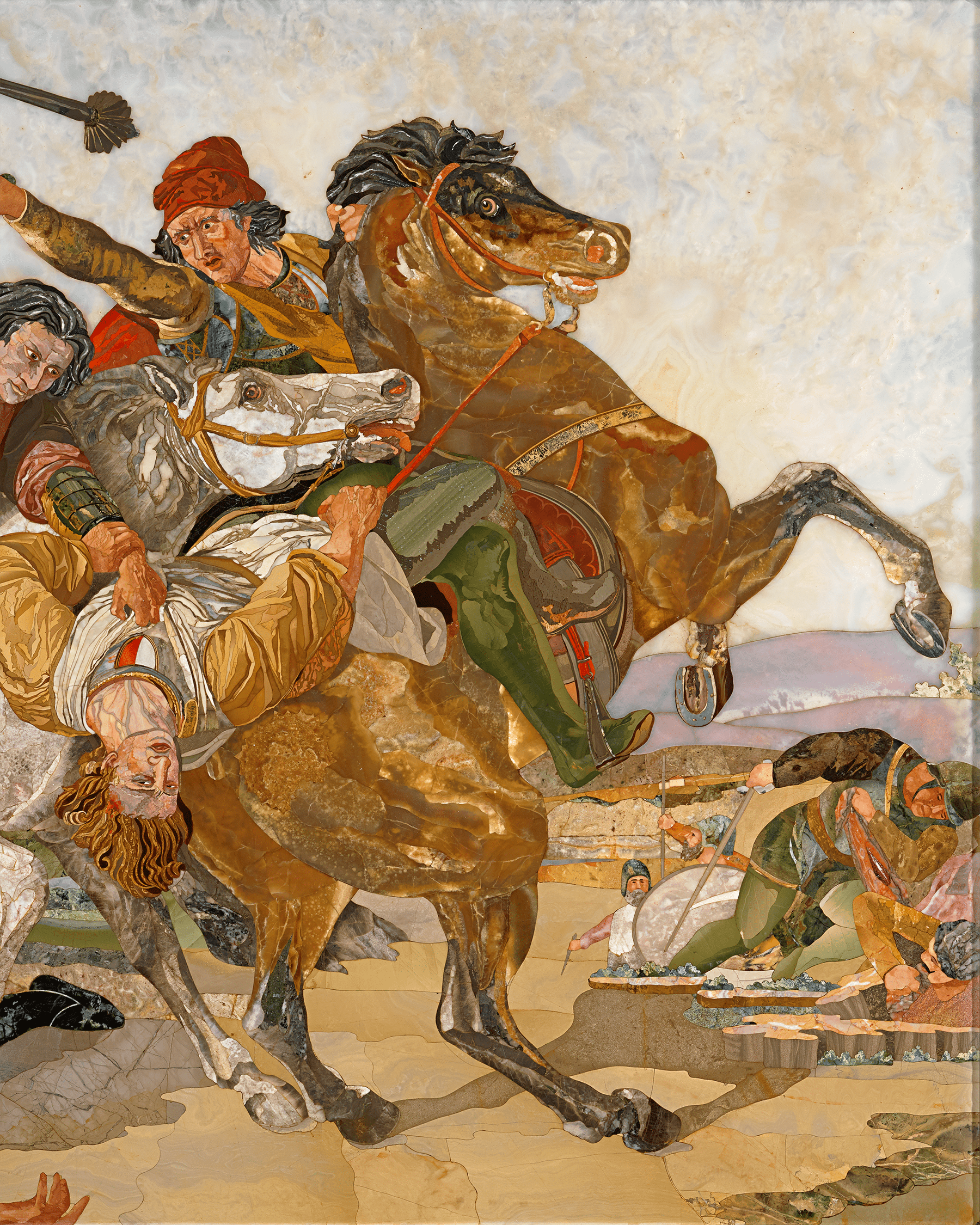 The Battle of Anghiari by Enrico Bosi