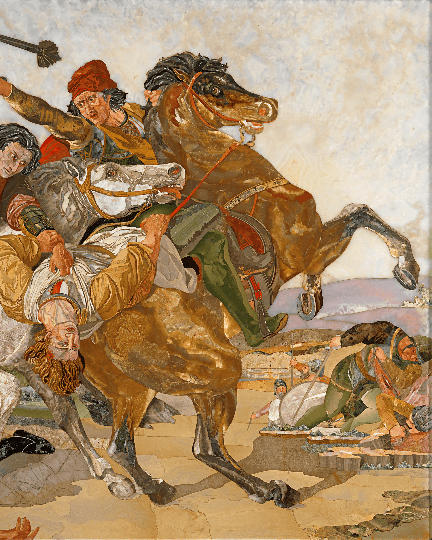 The Battle of Anghiari by Enrico Bosi