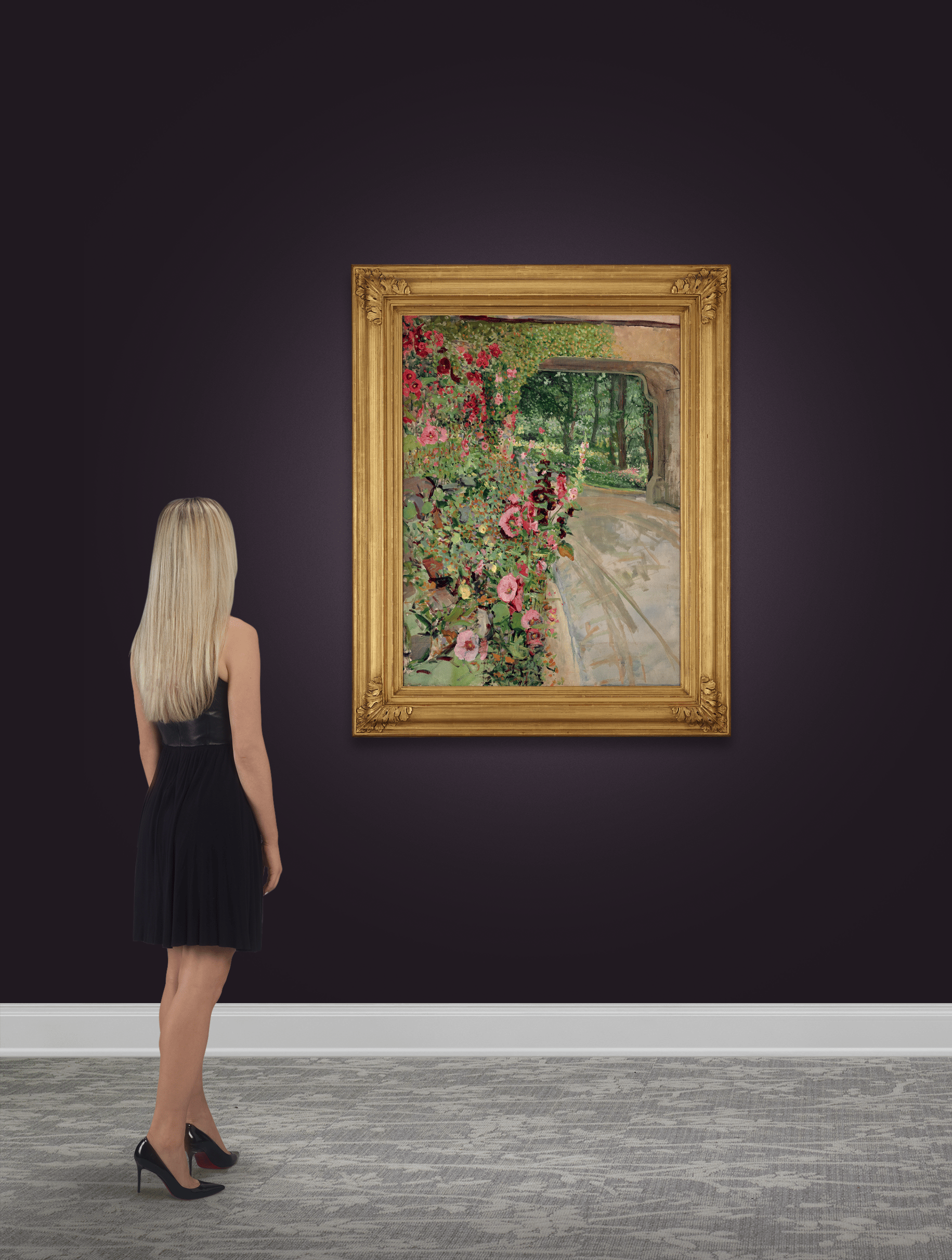 Tiffany’s Gardens at Laurelton Hall by Jane Peterson