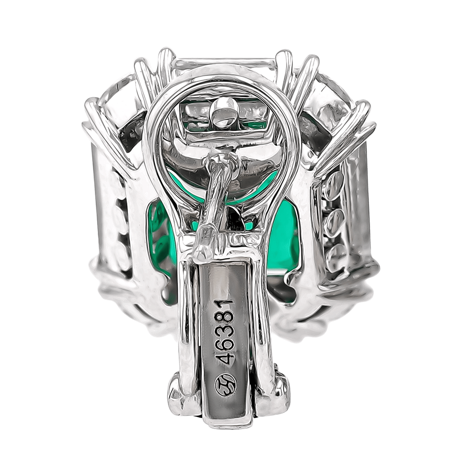 Zambian Emerald Earrings, 5.33 Carats