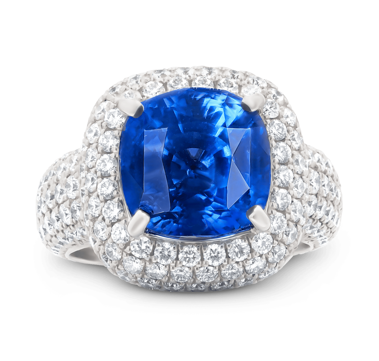 Untreated Ceylon Sapphire Ring, 8.40 Carats