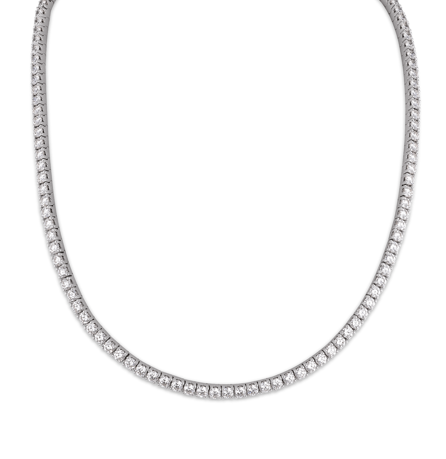 H. Stern Diamond Rivière Necklace, 12.40 Carats