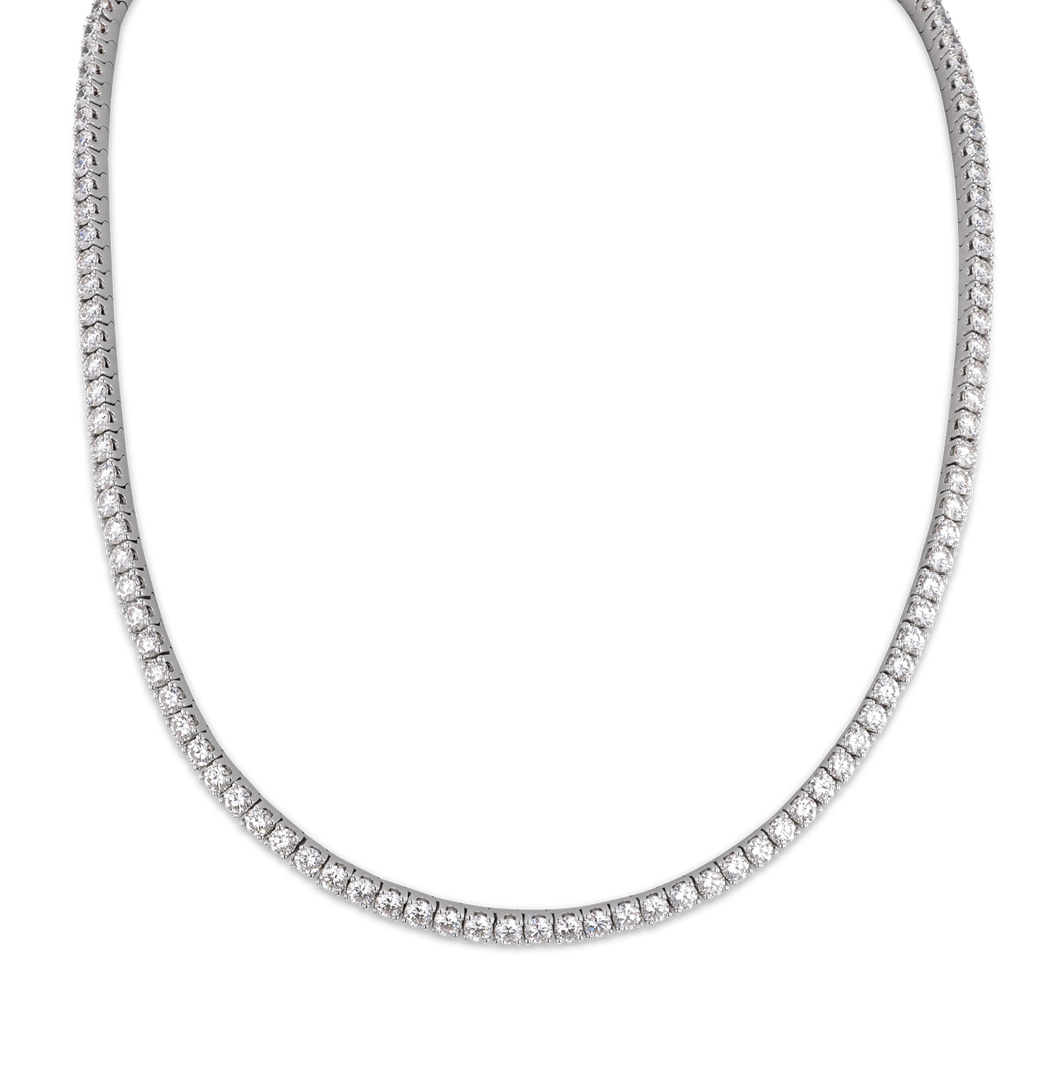 H. Stern Diamond Rivière Necklace, 12.40 Carats