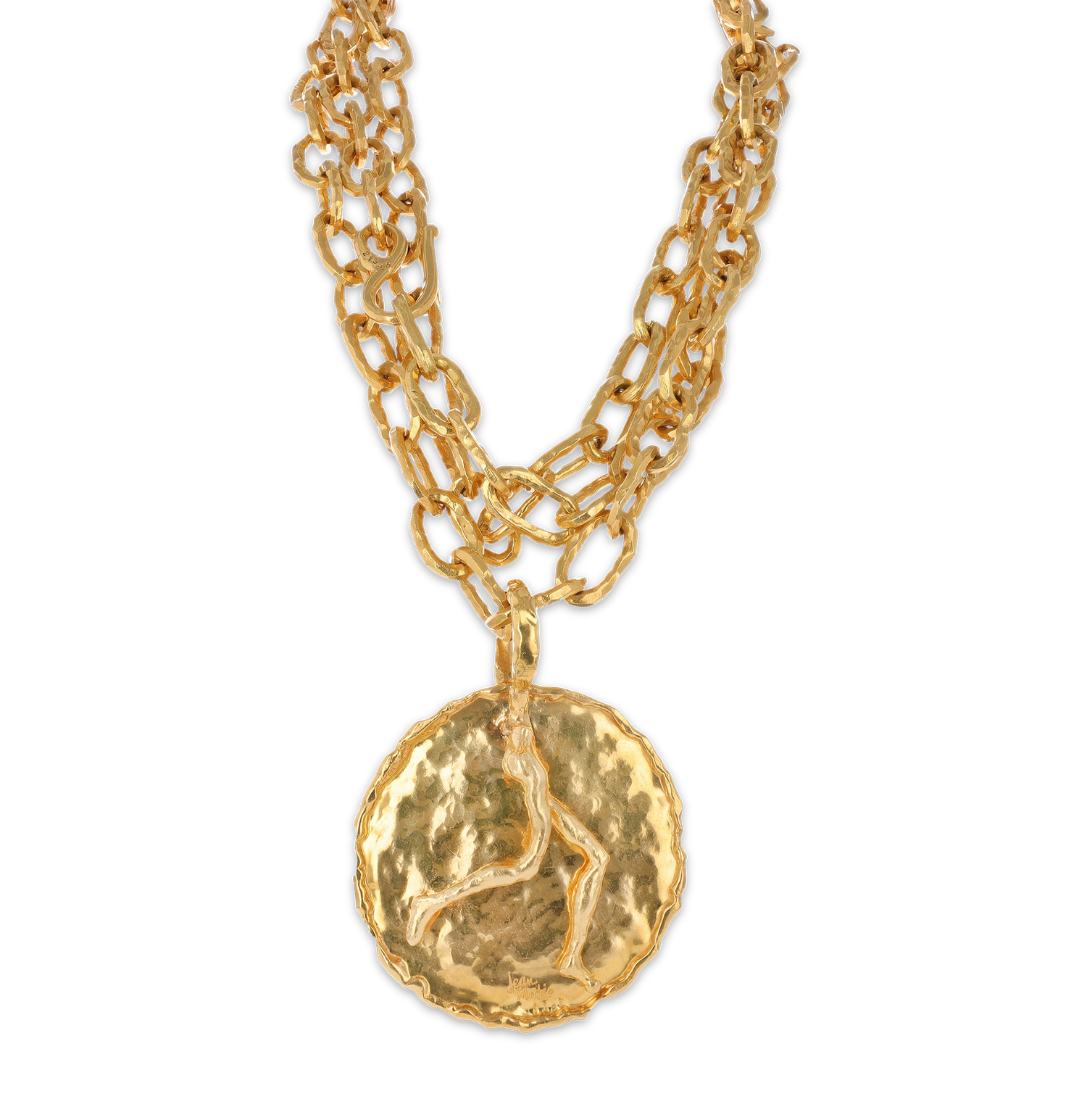 Jean Mahie Gold Chain with Pendant